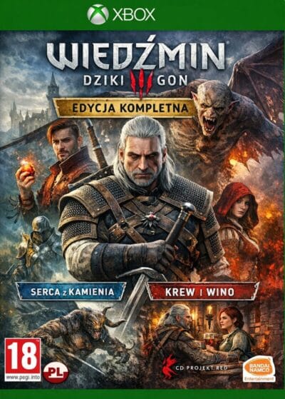 Wiedźmin 3 Dziki Gon Konto Xbox Complete Edition
