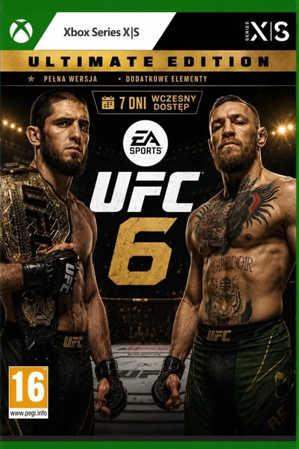 UFC 6 konto xbox