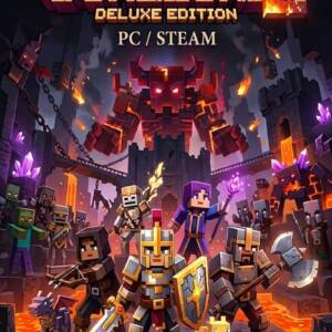 Minecraft Dungeons 2 II Konto Steam Współdzielone Deluxe Edition