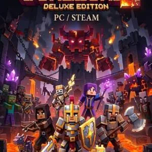 Minecraft Dungeons 2 II Konto Steam Współdzielone Deluxe Edition - obrazek 1